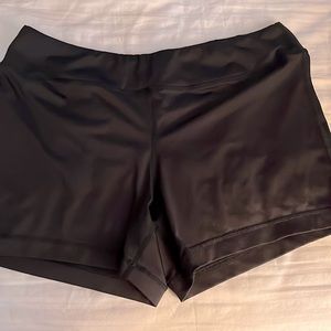 Women athletic bike pants or swim wear large
